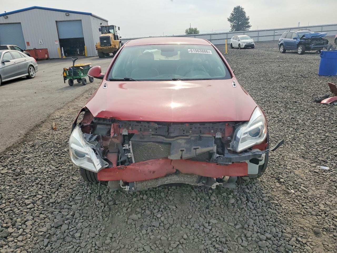 2015 Buick Regal Красный vin: 2G4GK5EX4F9162655