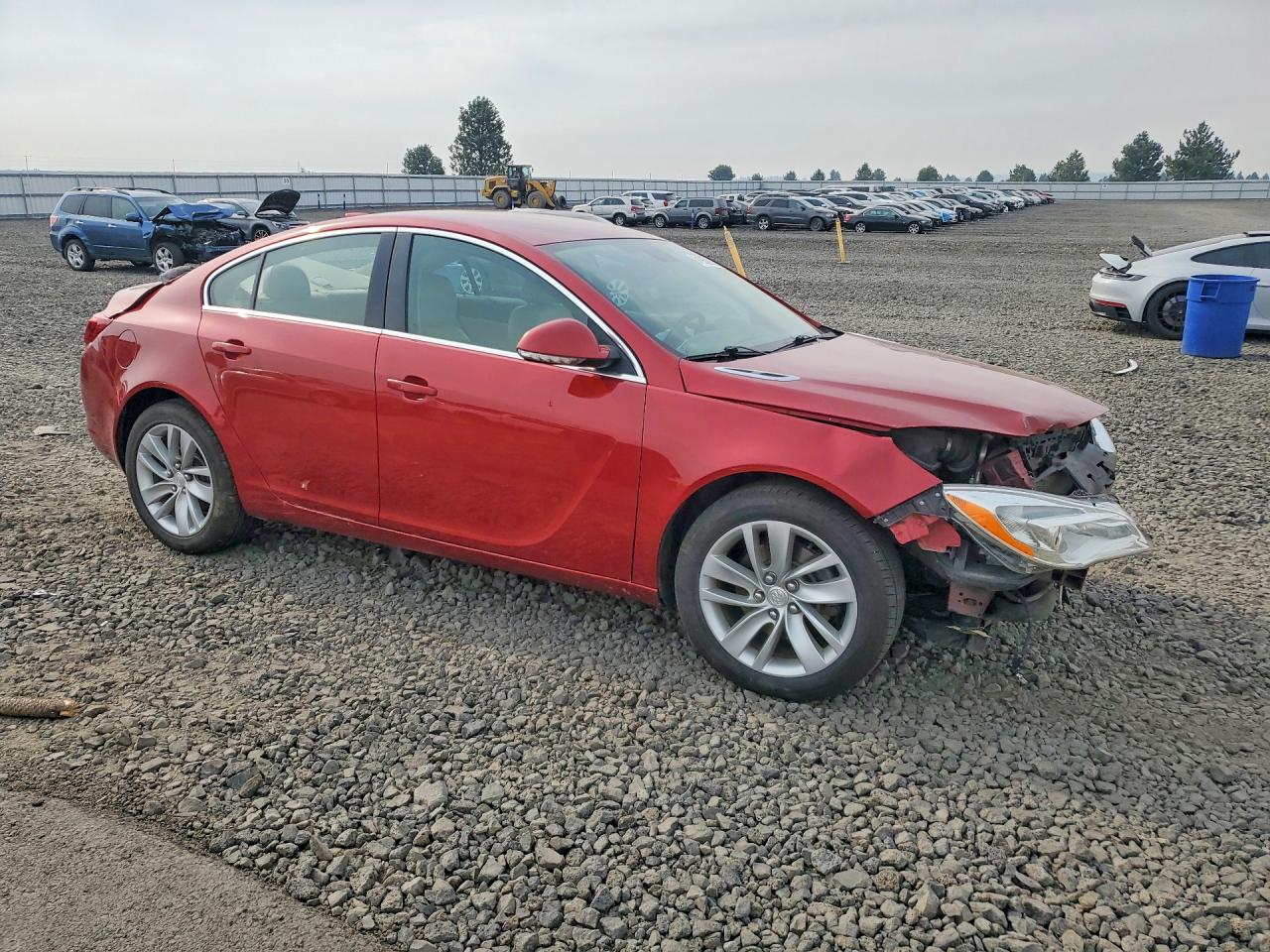 2015 Buick Regal Красный vin: 2G4GK5EX4F9162655
