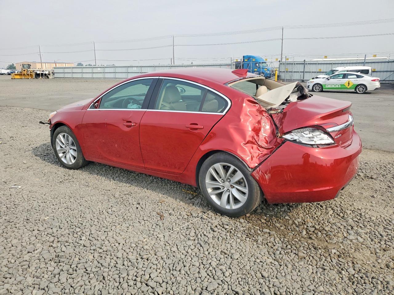 2015 Buick Regal Красный vin: 2G4GK5EX4F9162655