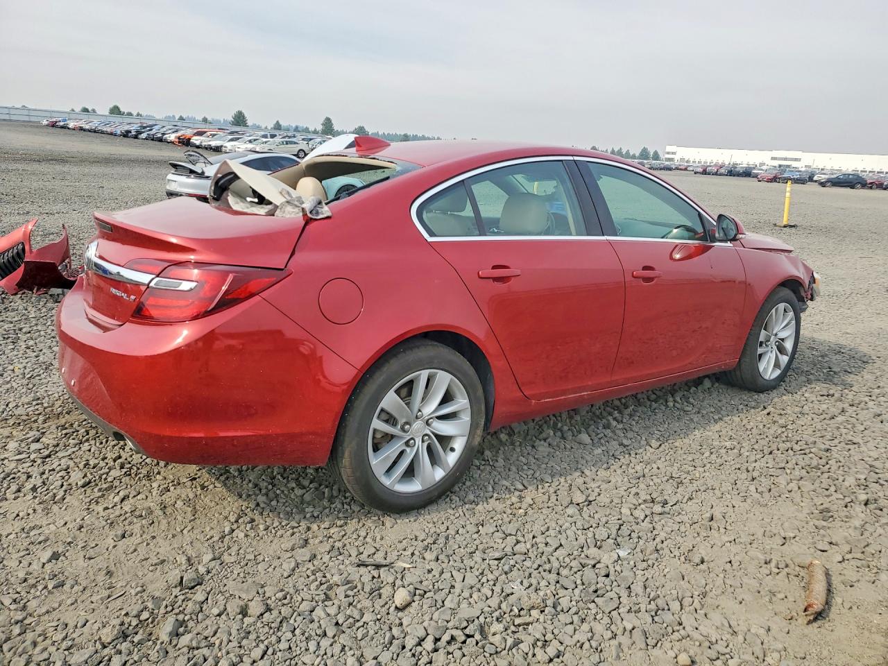 2015 Buick Regal Красный vin: 2G4GK5EX4F9162655