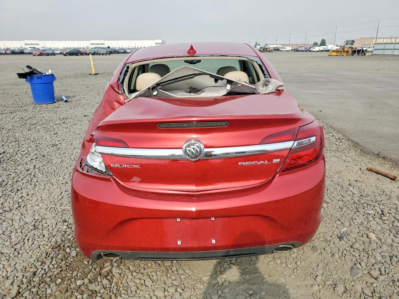 2015 Buick Regal Красный vin: 2G4GK5EX4F9162655