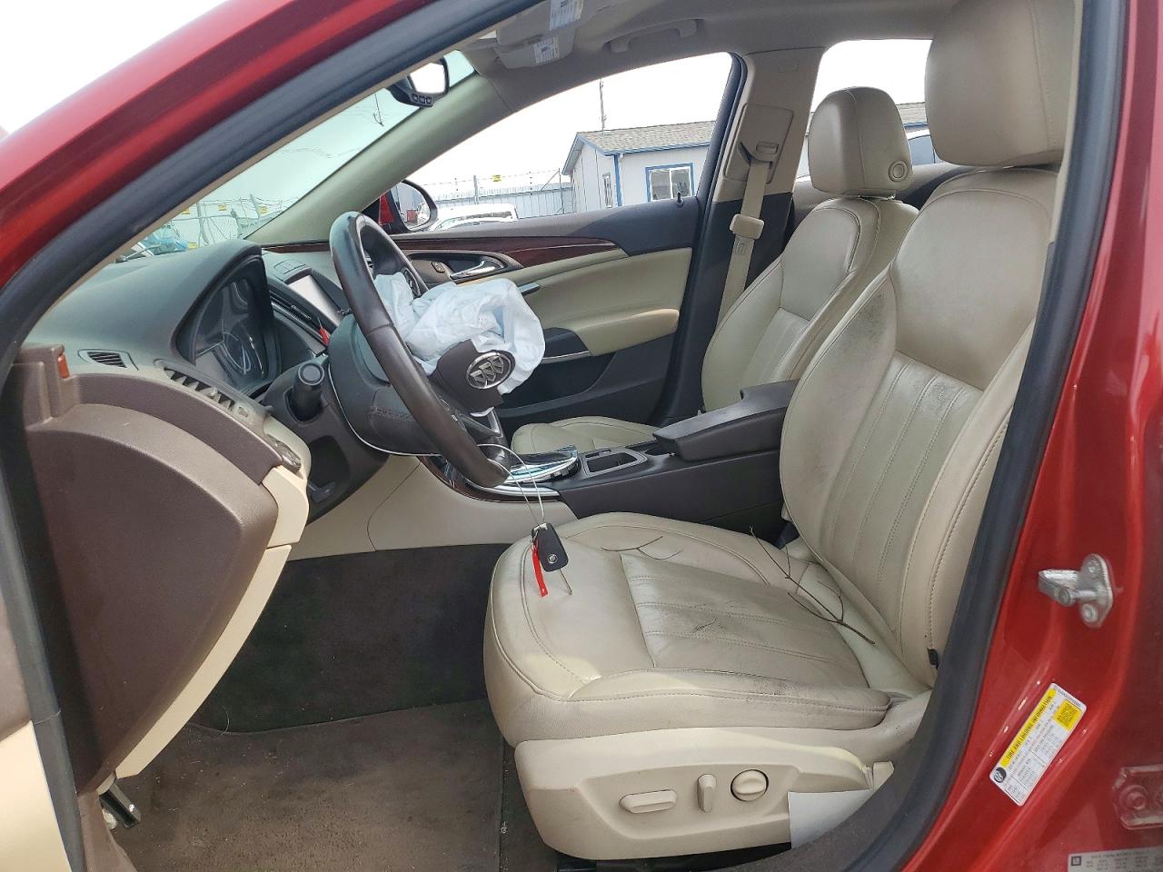 2015 Buick Regal Красный vin: 2G4GK5EX4F9162655
