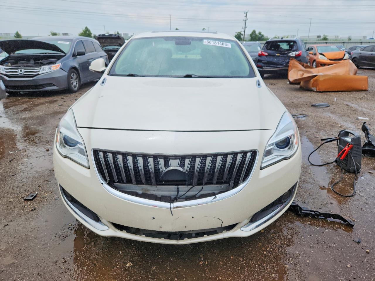 2015 Buick Regal White vin: 2G4GK5EX4F9197731