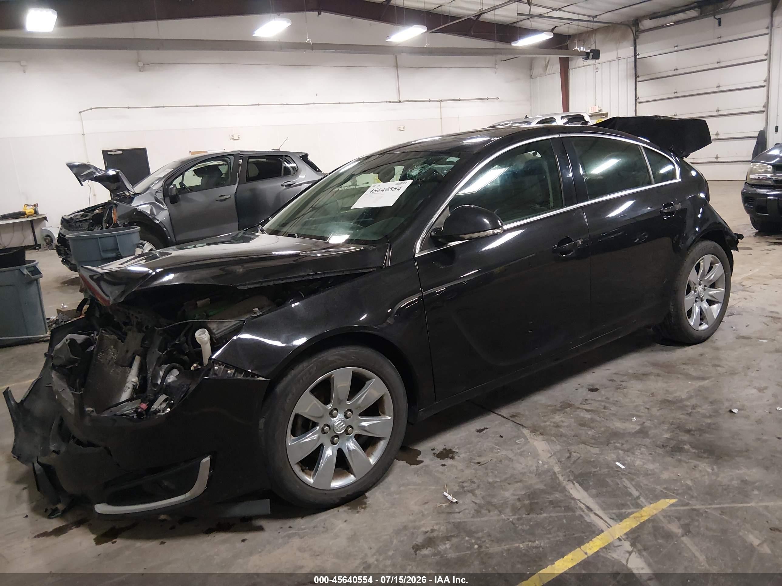 2015 Buick Regal Turbo Black vin: 2G4GK5EX4F9256700