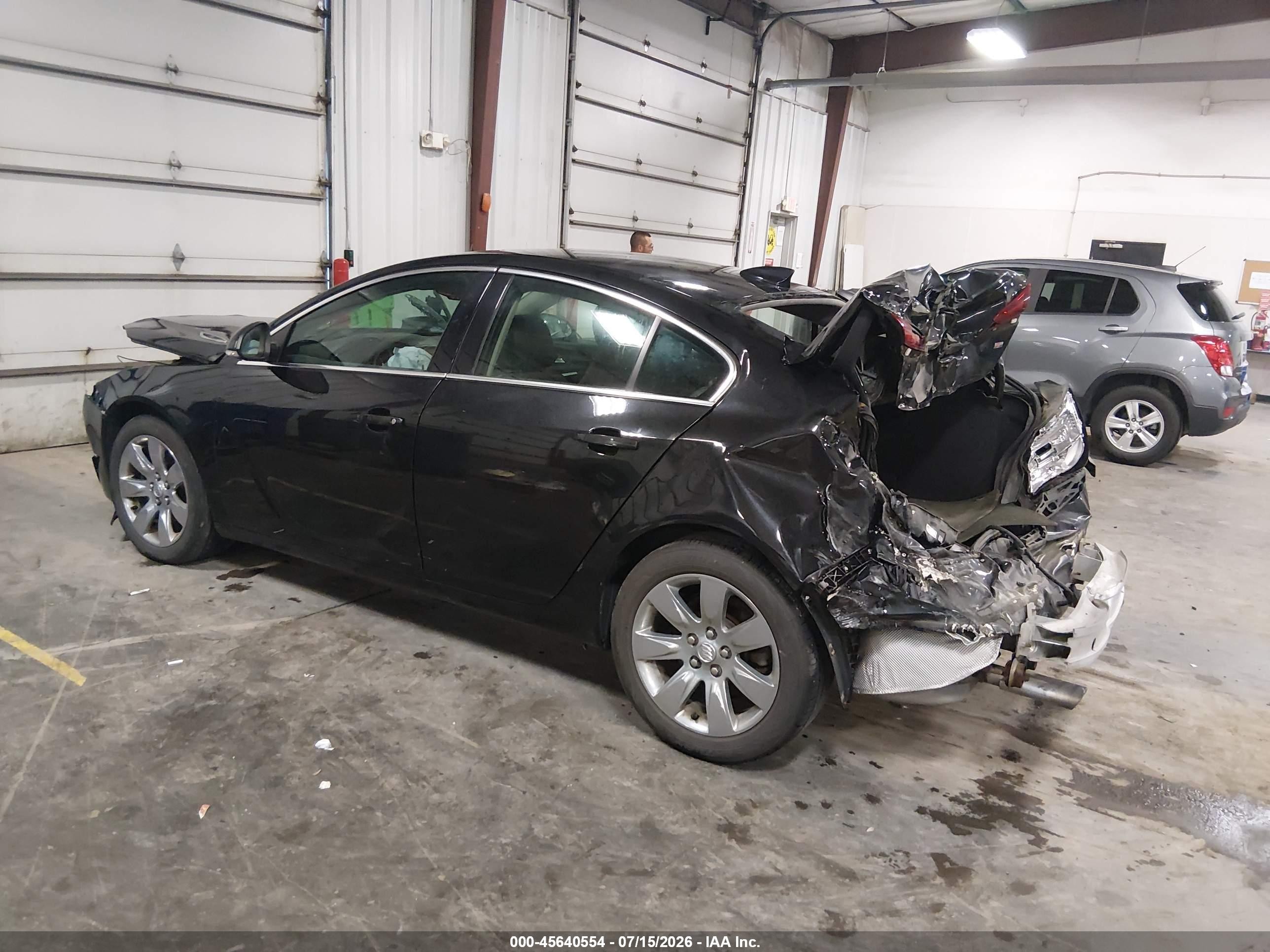 2015 Buick Regal Turbo Black vin: 2G4GK5EX4F9256700