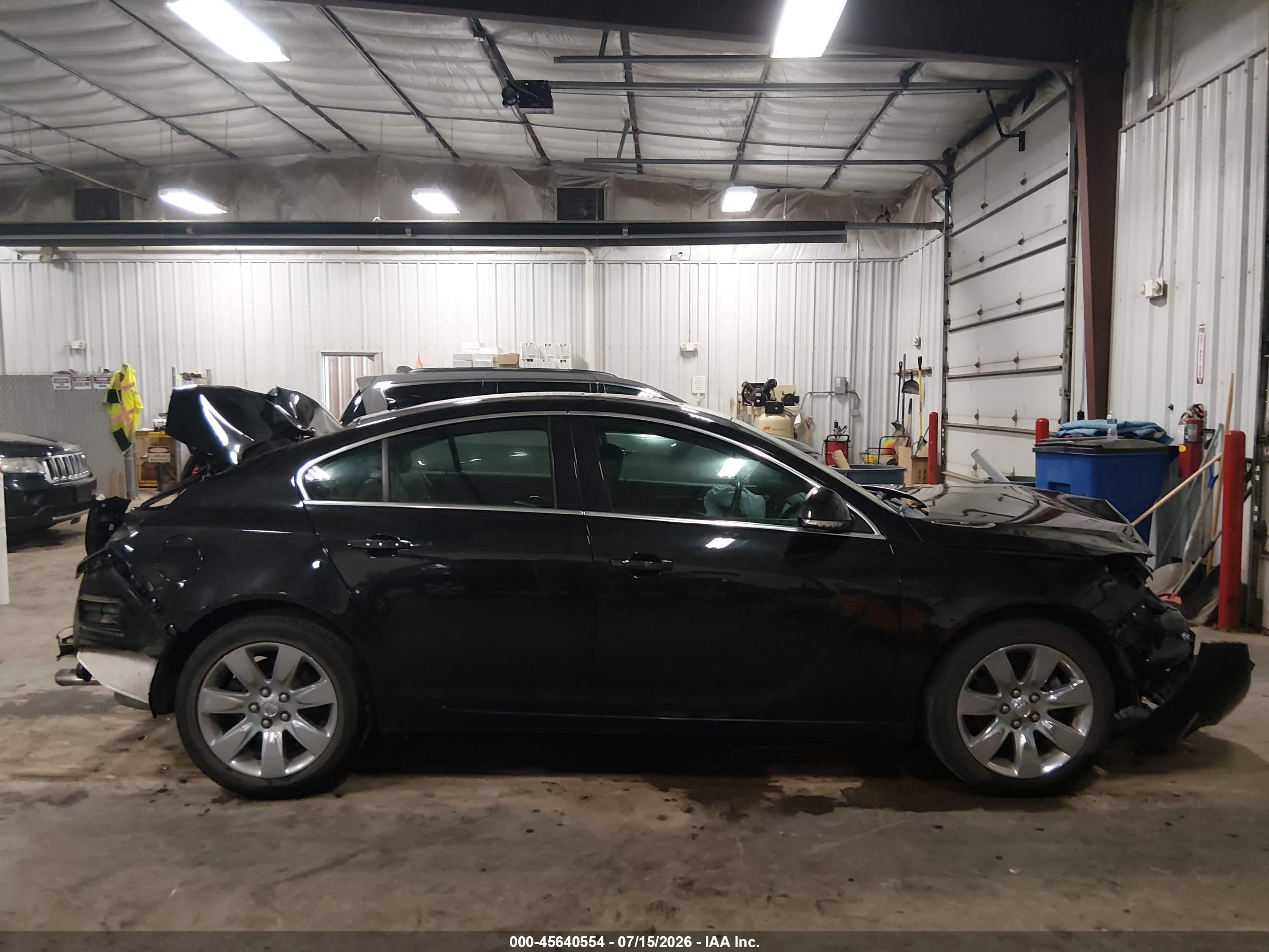 2015 Buick Regal Turbo Black vin: 2G4GK5EX4F9256700