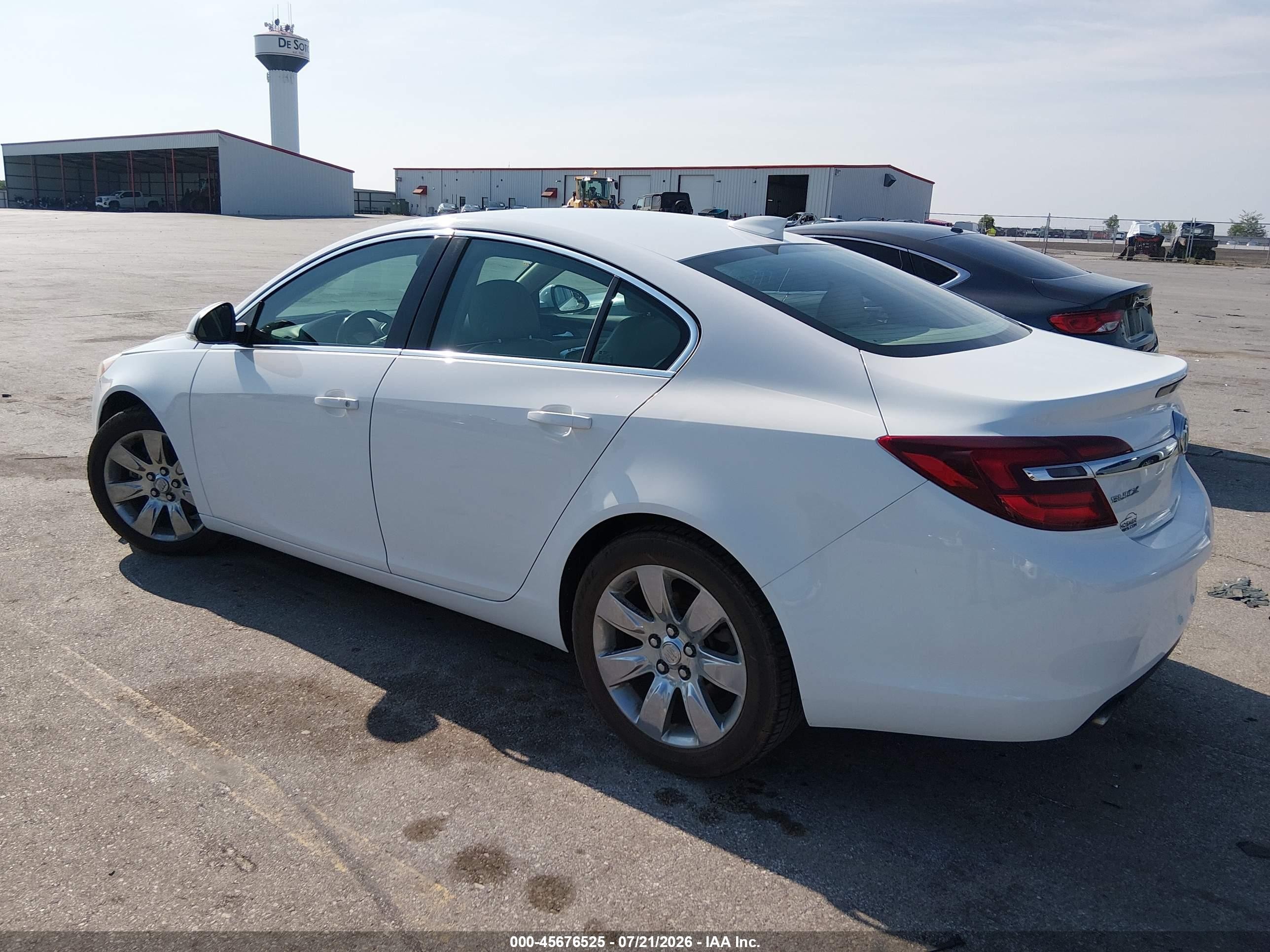 2015 Buick Regal Turbo White vin: 2G4GK5EX4F9282486