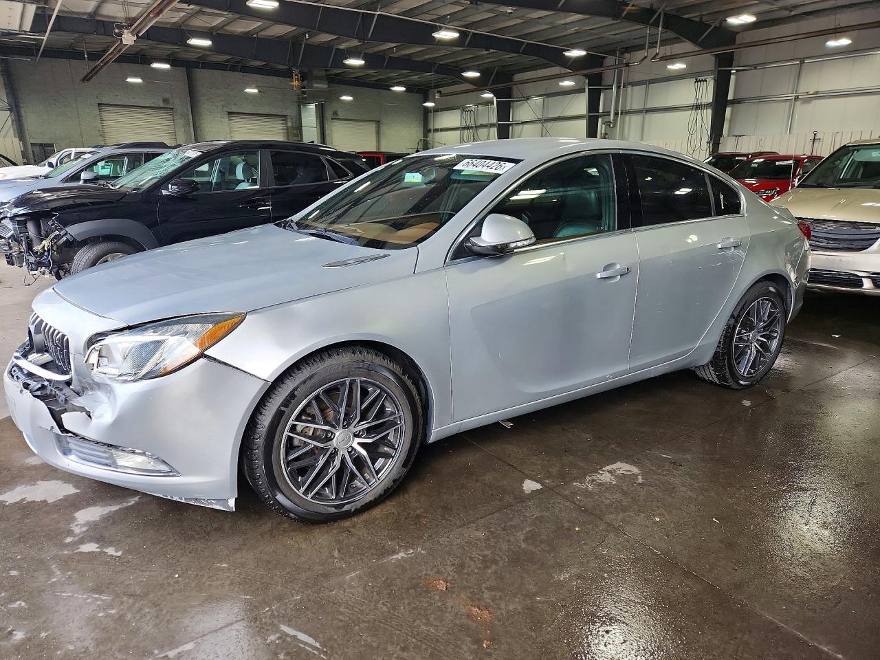 2016 Buick Regal Silver vin: 2G4GK5EX4G9153262