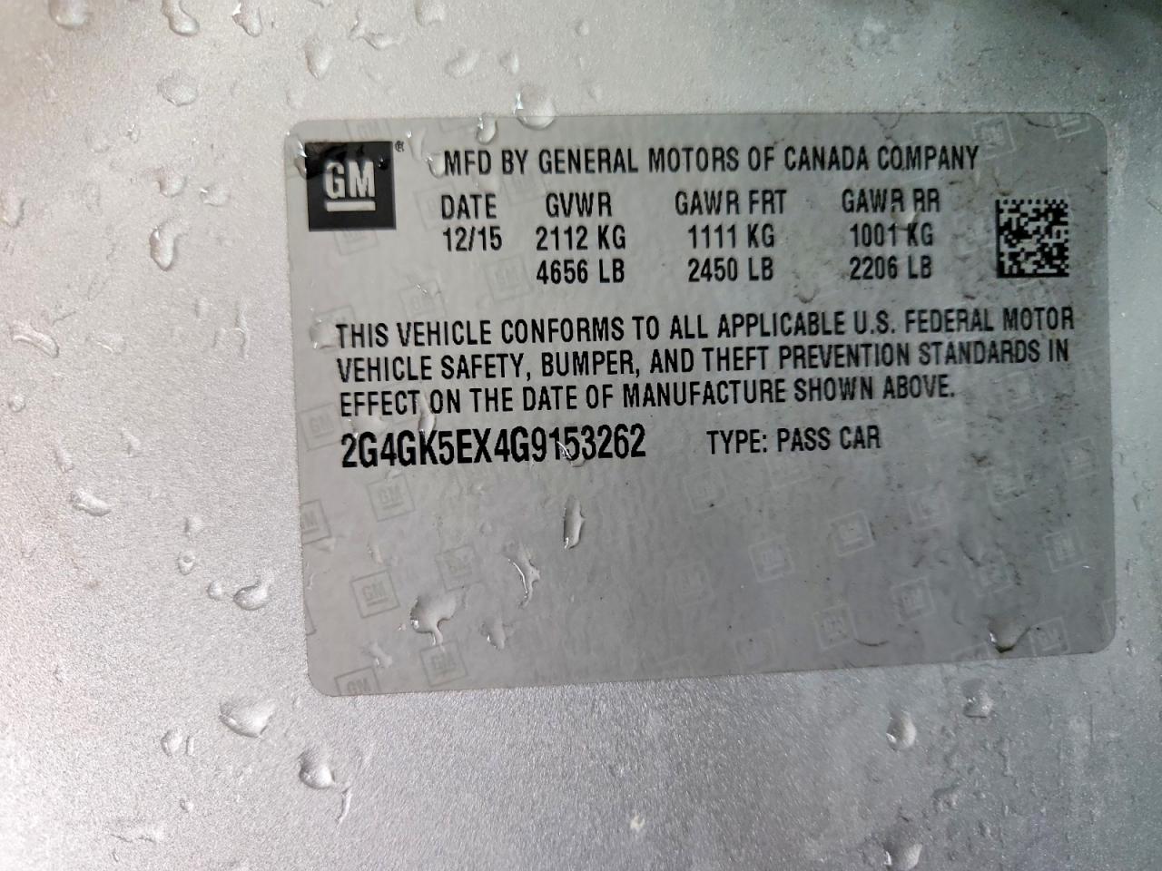 2016 Buick Regal Silver vin: 2G4GK5EX4G9153262