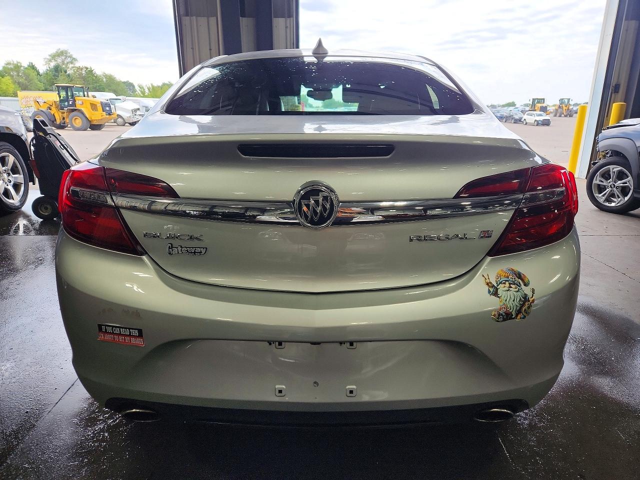 2016 Buick Regal Silver vin: 2G4GK5EX4G9153262