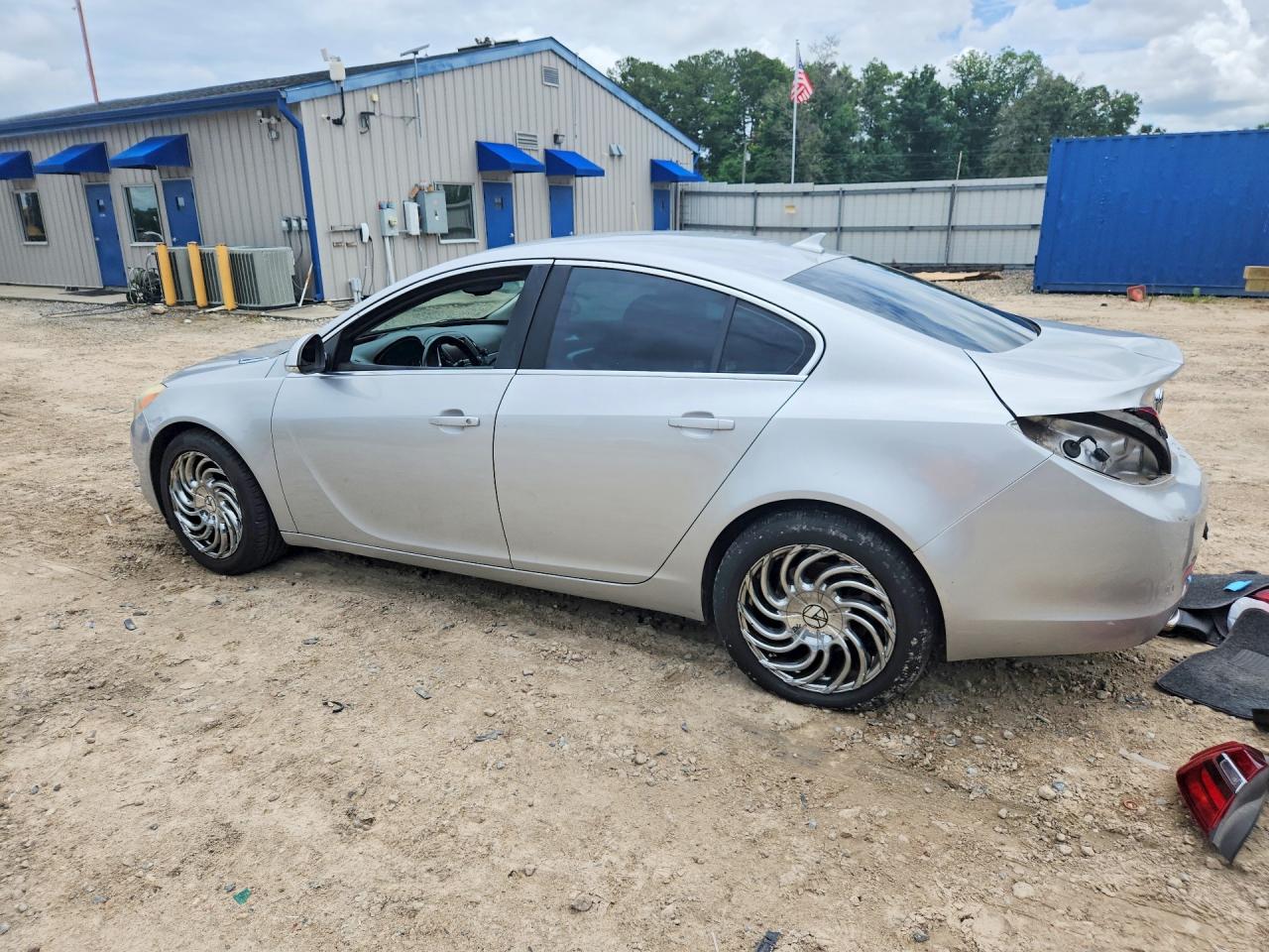 2014 Buick Regal Silver vin: 2G4GK5EX5E9219444