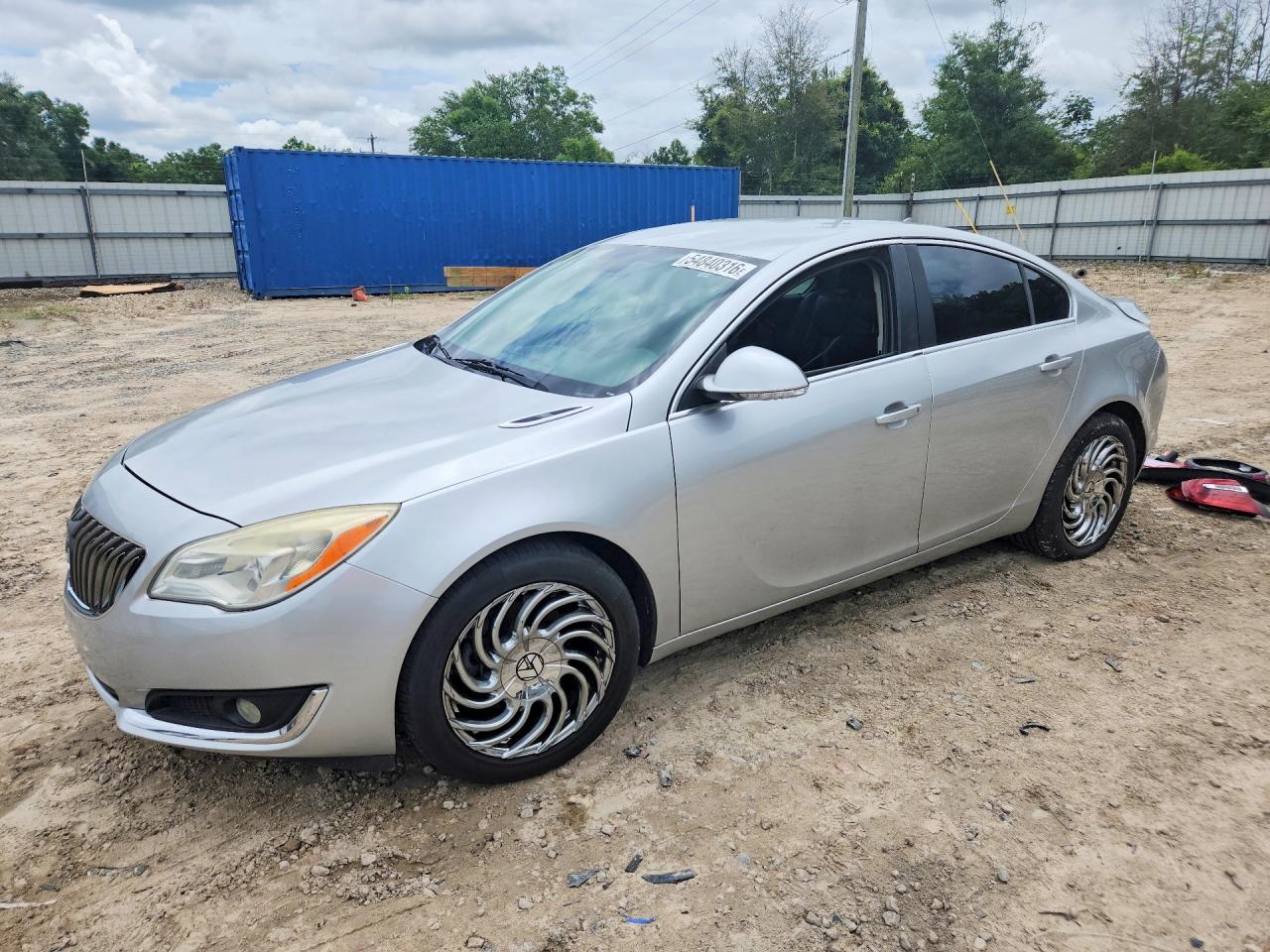 2014 Buick Regal Silver vin: 2G4GK5EX5E9219444