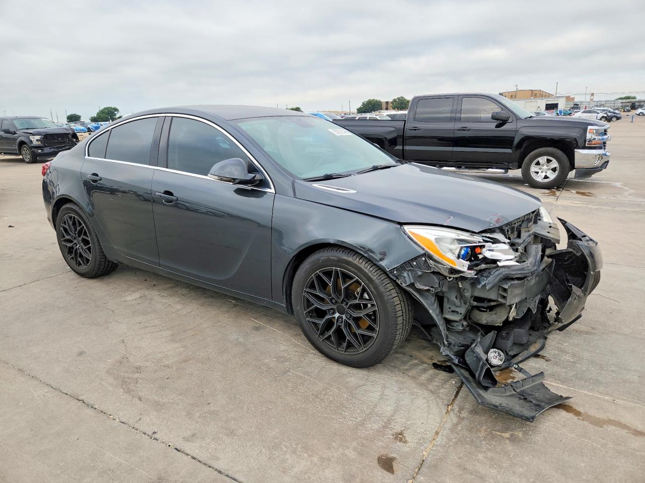 2014 Buick Regal Gray vin: 2G4GK5EX5E9288344