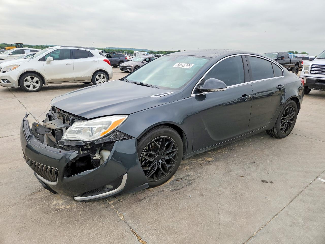 2014 Buick Regal Gray vin: 2G4GK5EX5E9288344
