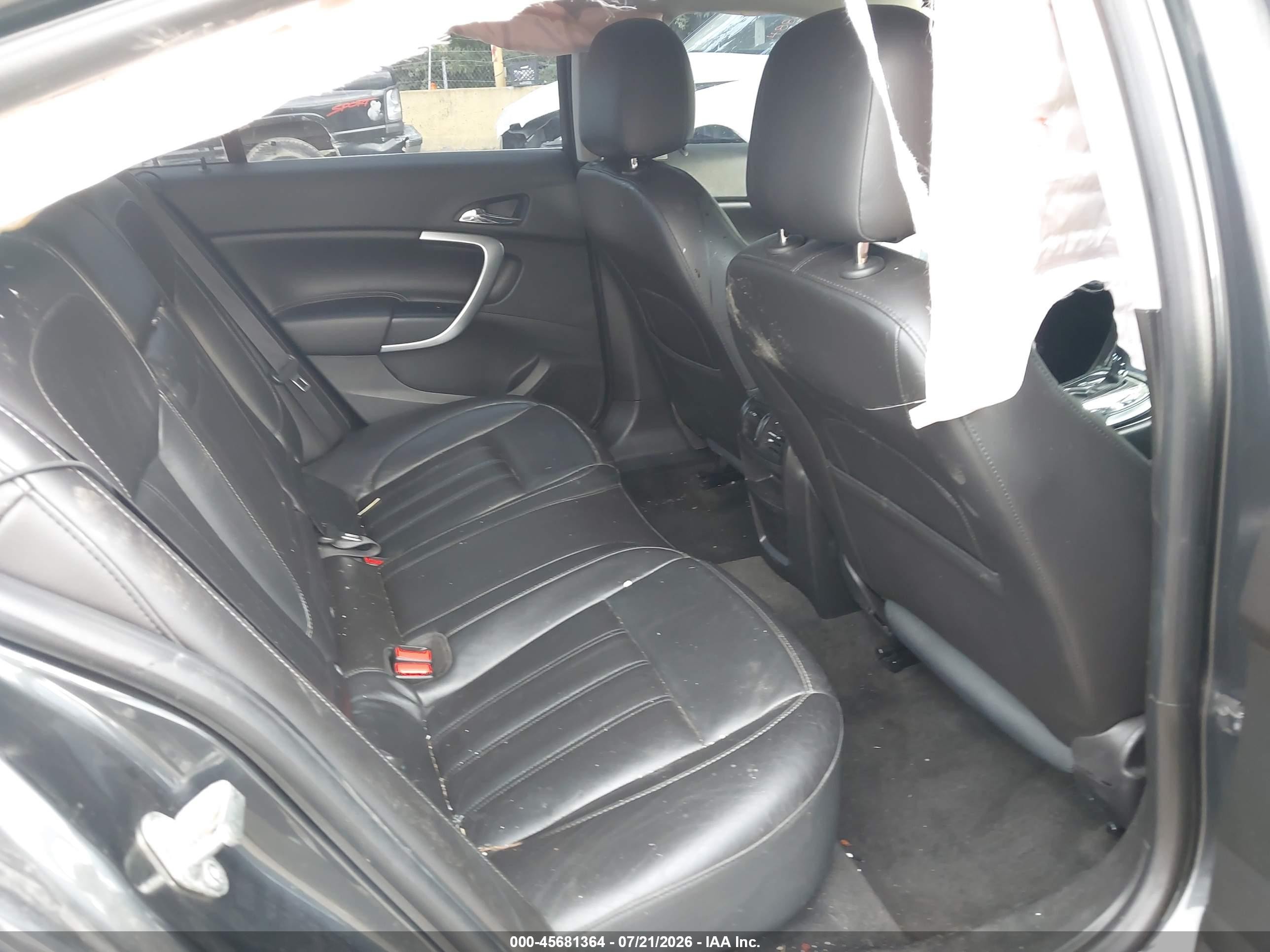 2014 Buick Regal Turbo Gray vin: 2G4GK5EX5E9320046