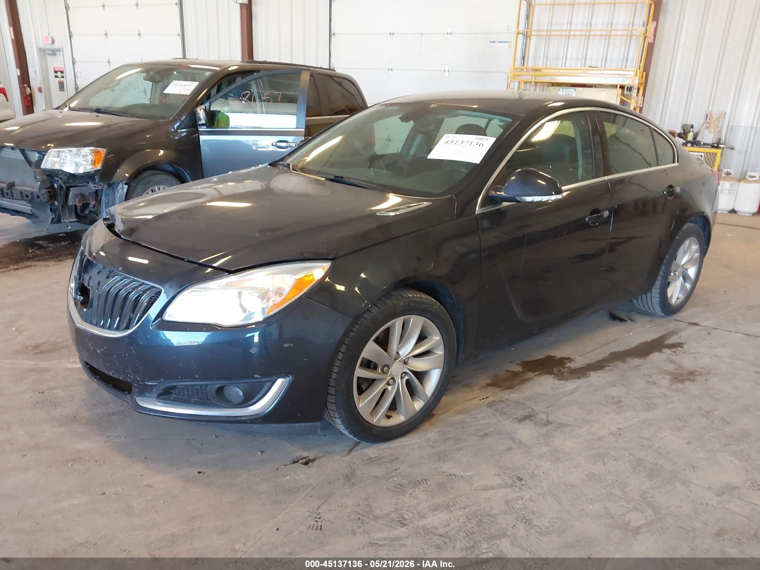 2014 Buick Regal Turbo Dark Blue vin: 2G4GK5EX5E9325229