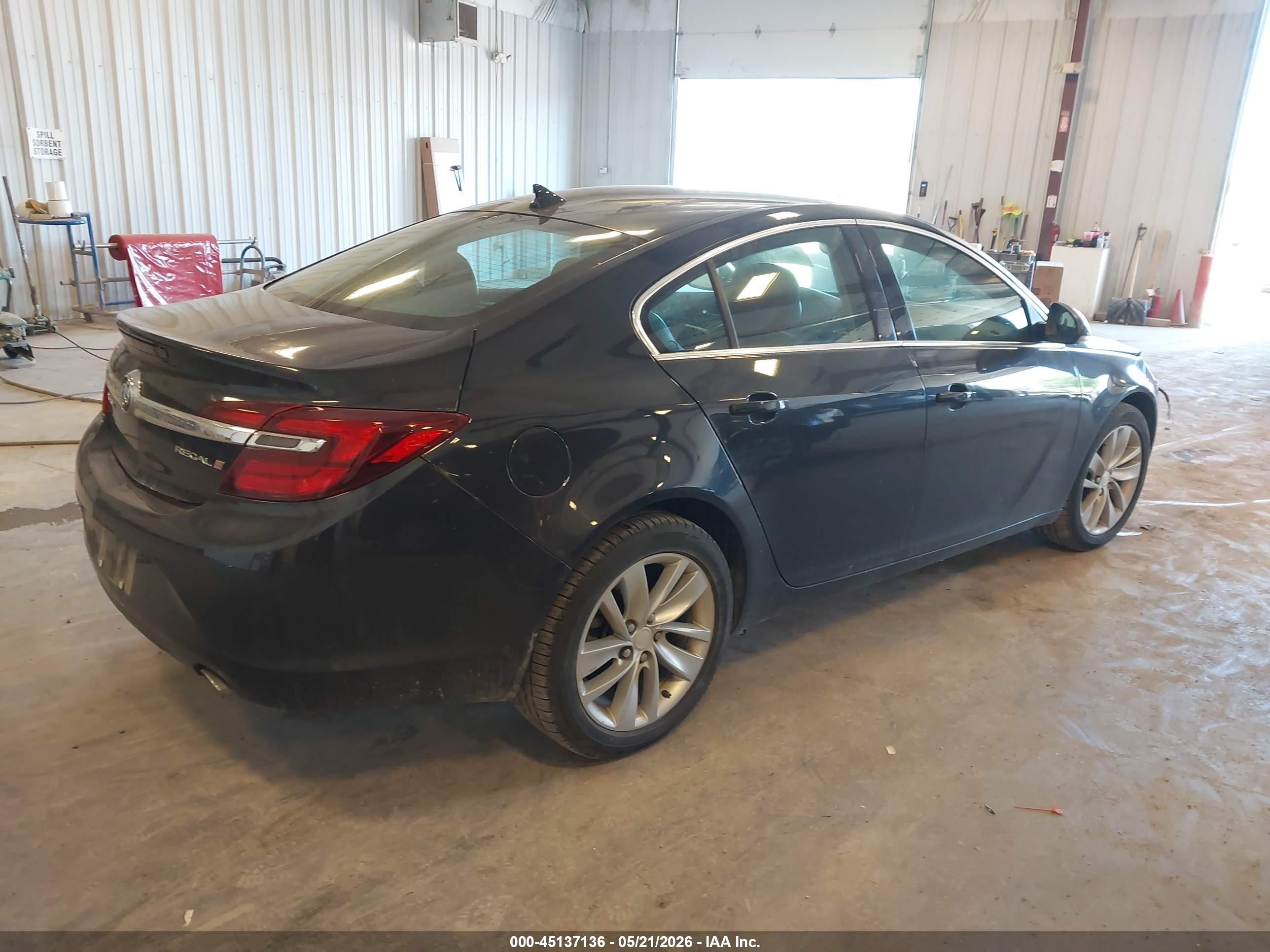 2014 Buick Regal Turbo Dark Blue vin: 2G4GK5EX5E9325229