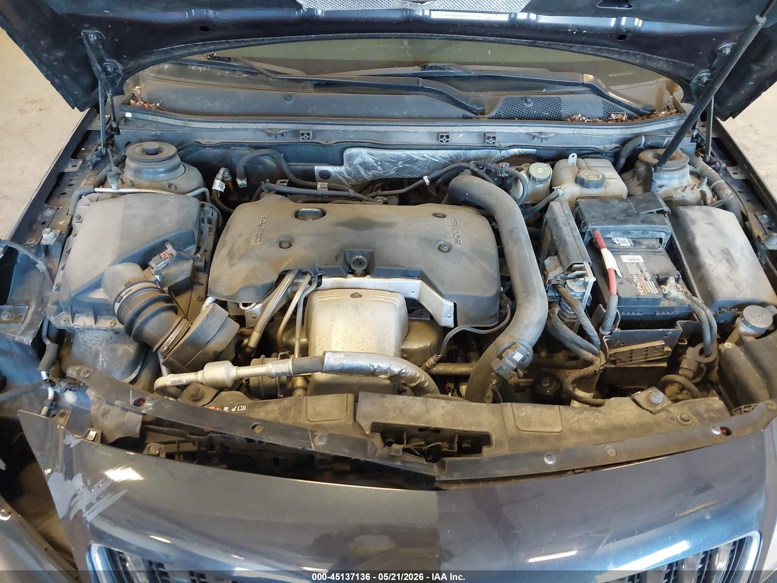 2014 Buick Regal Turbo Dark Blue vin: 2G4GK5EX5E9325229