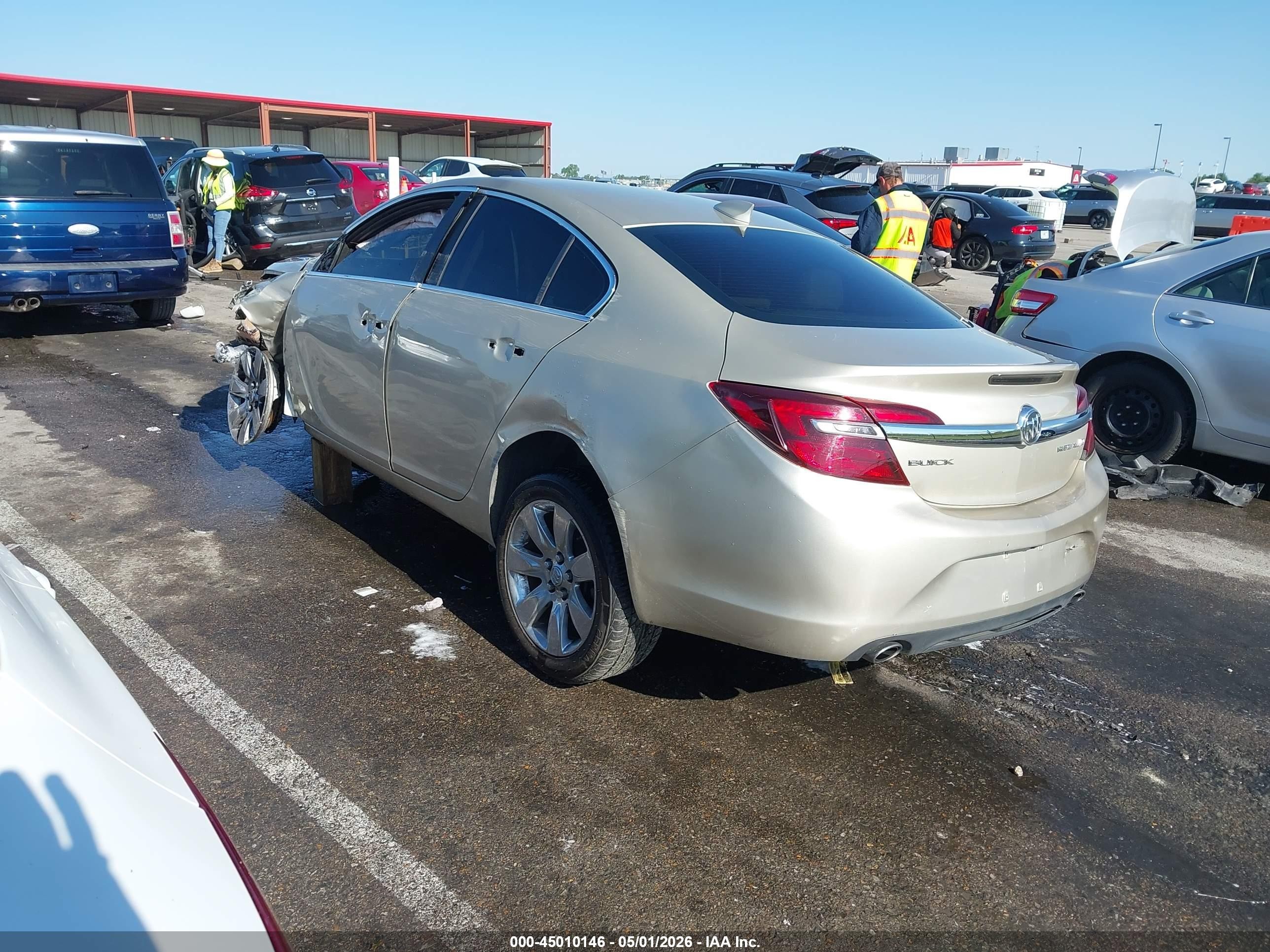 2015 Buick Regal Turbo Gold vin: 2G4GK5EX5F9123461