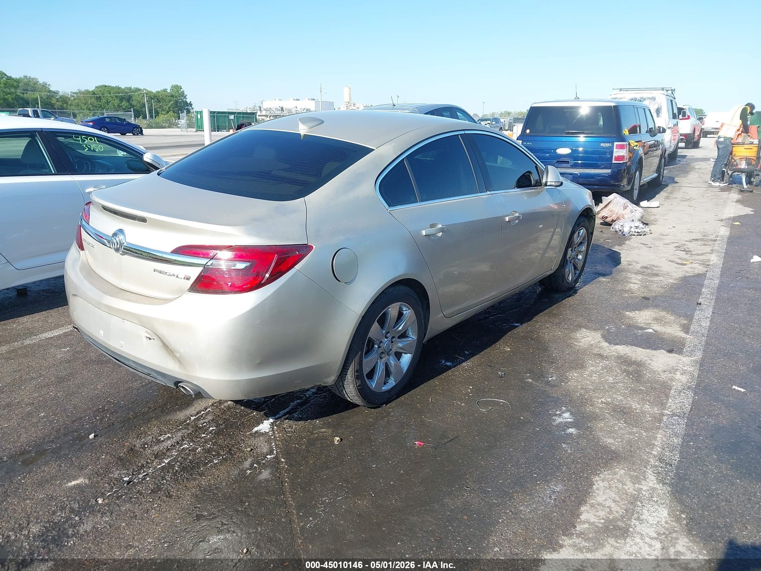 2015 Buick Regal Turbo Gold vin: 2G4GK5EX5F9123461