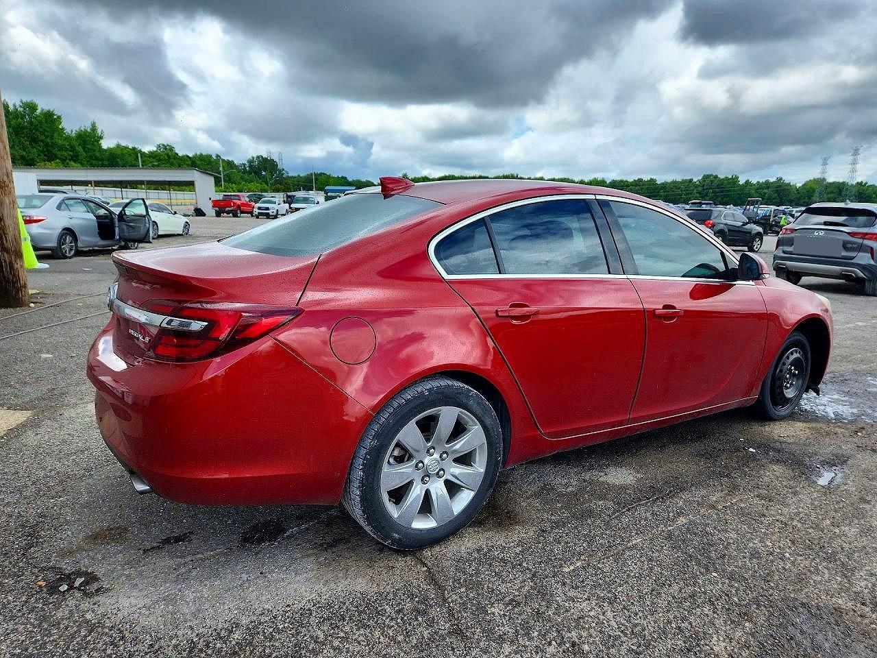 2015 Buick Regal Red vin: 2G4GK5EX5F9148926