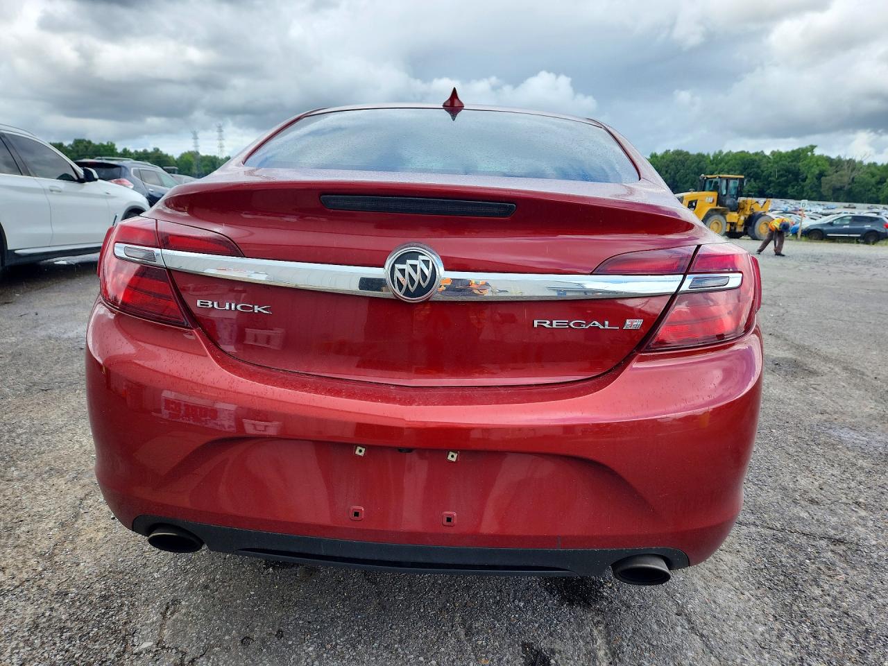 2015 Buick Regal Red vin: 2G4GK5EX5F9148926