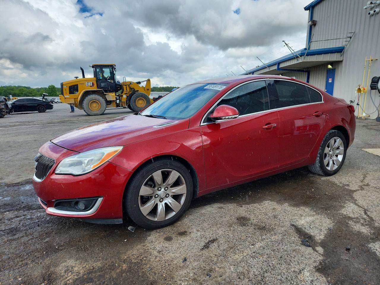 2015 Buick Regal Red vin: 2G4GK5EX5F9148926