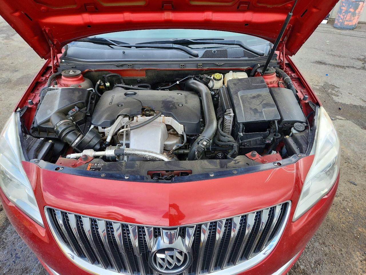 2015 Buick Regal Red vin: 2G4GK5EX5F9148926