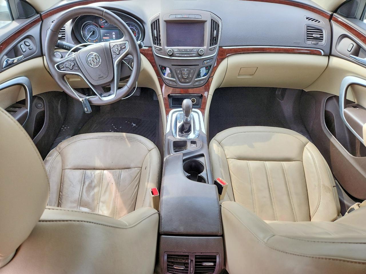 2015 Buick Regal Белый vin: 2G4GK5EX5F9243549