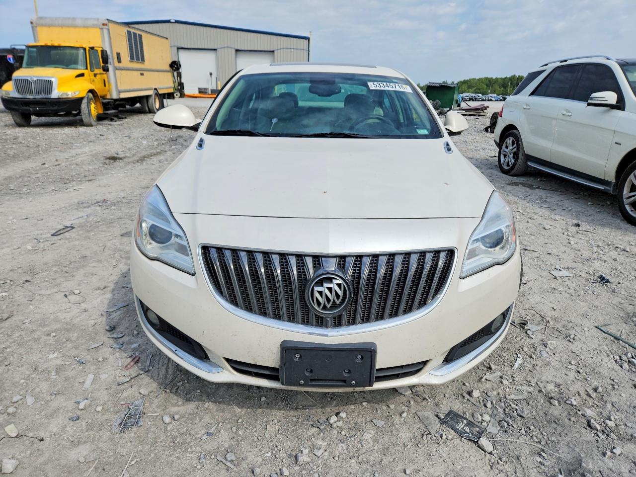 2015 Buick Regal Белый vin: 2G4GK5EX5F9243549