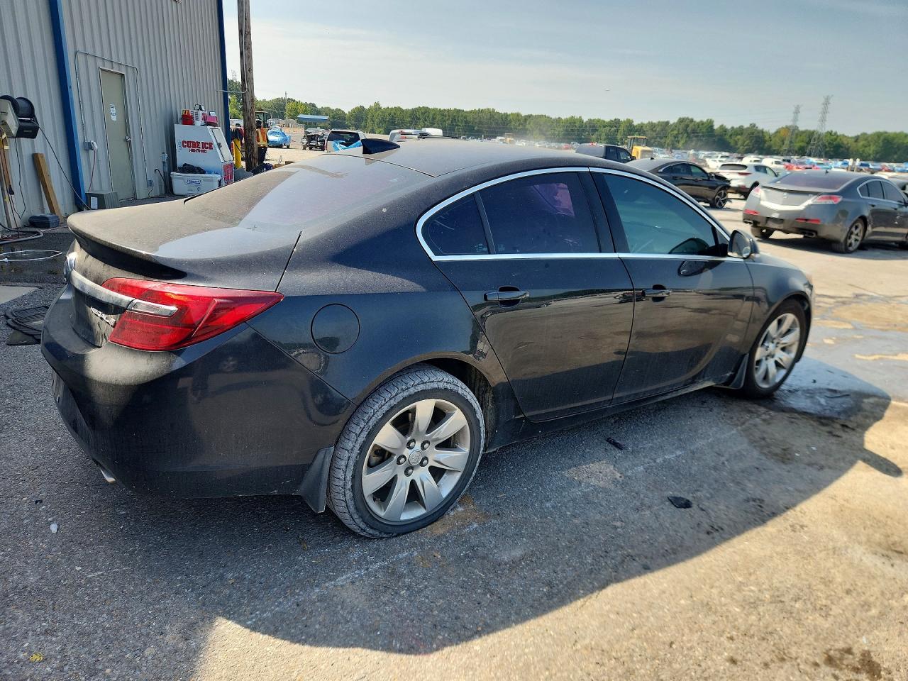 2015 Buick Regal Черный vin: 2G4GK5EX5F9259315