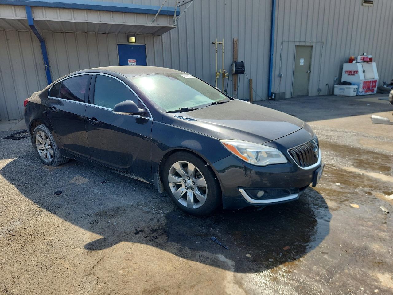 2015 Buick Regal Черный vin: 2G4GK5EX5F9259315