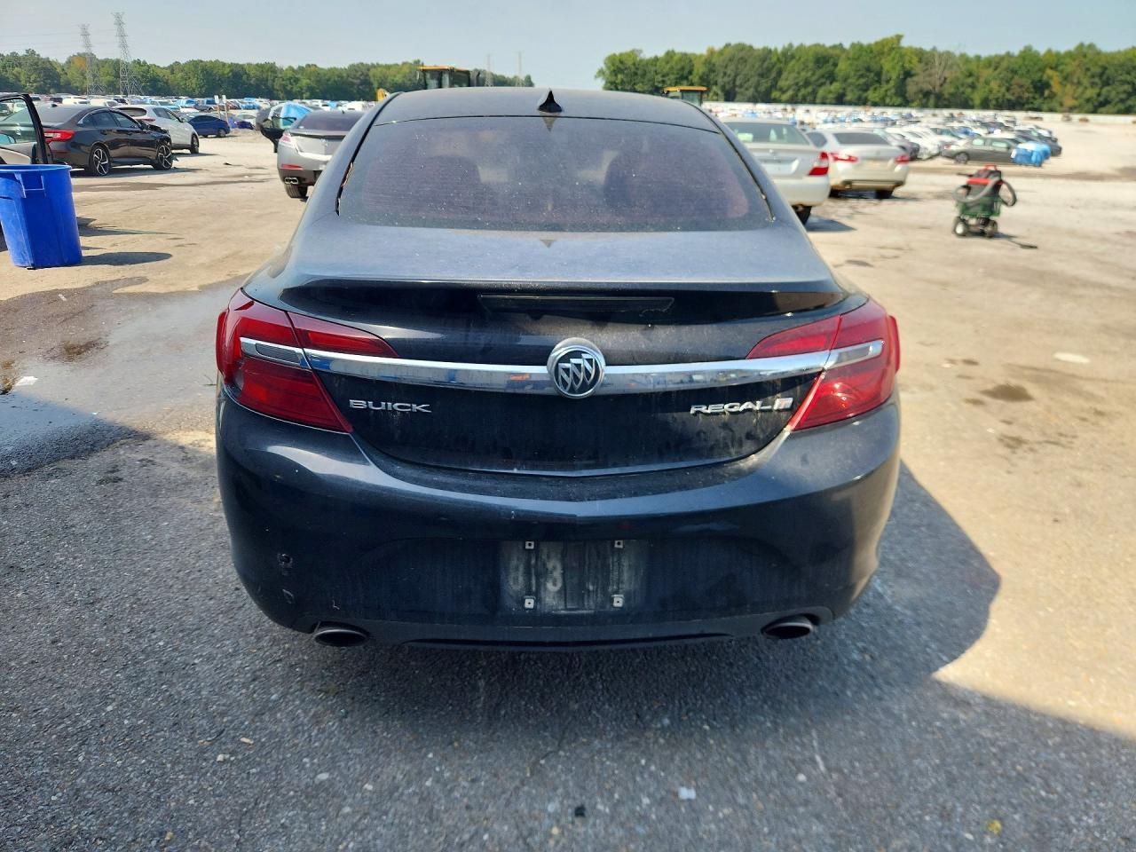 2015 Buick Regal Черный vin: 2G4GK5EX5F9259315