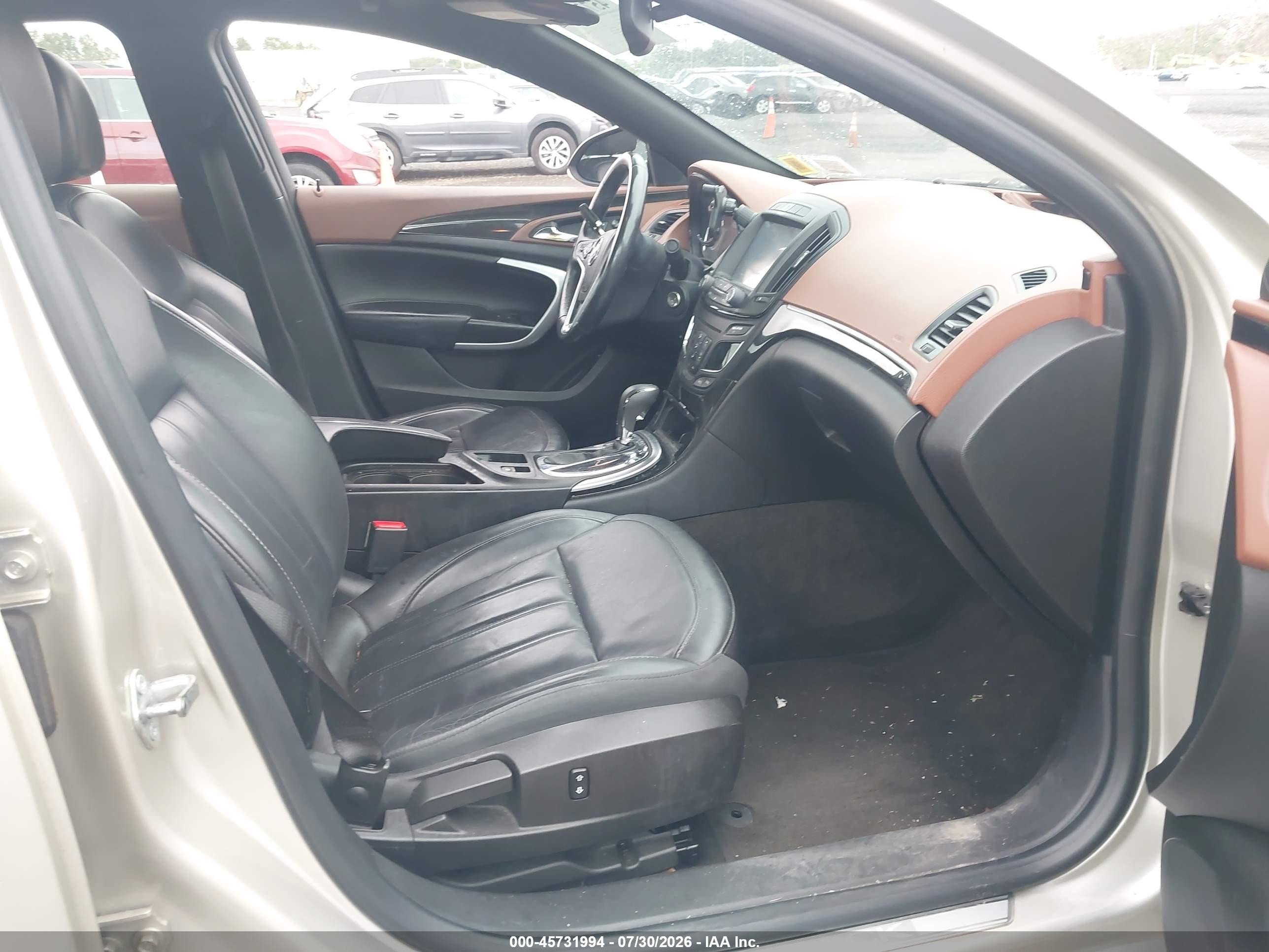 2015 Buick Regal Turbo Beige vin: 2G4GK5EX6F9164018