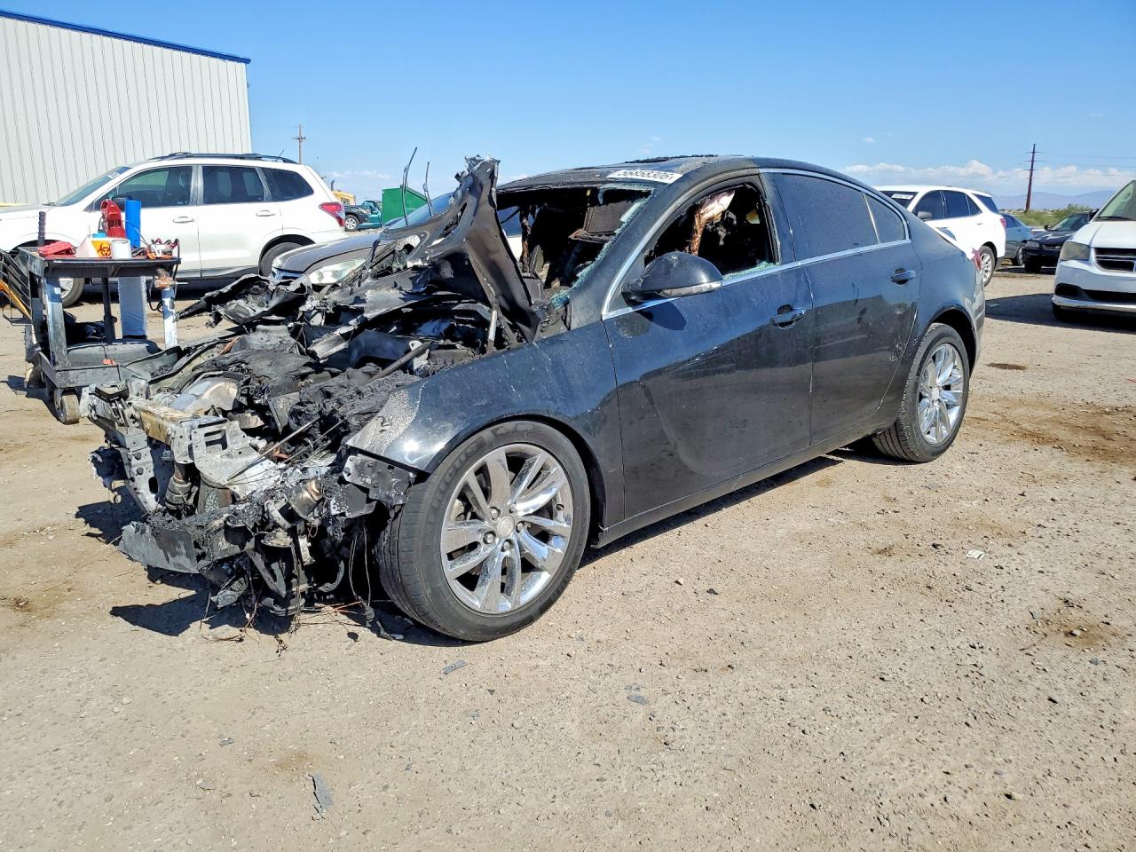 2015 Buick Regal Black vin: 2G4GK5EX6F9267956