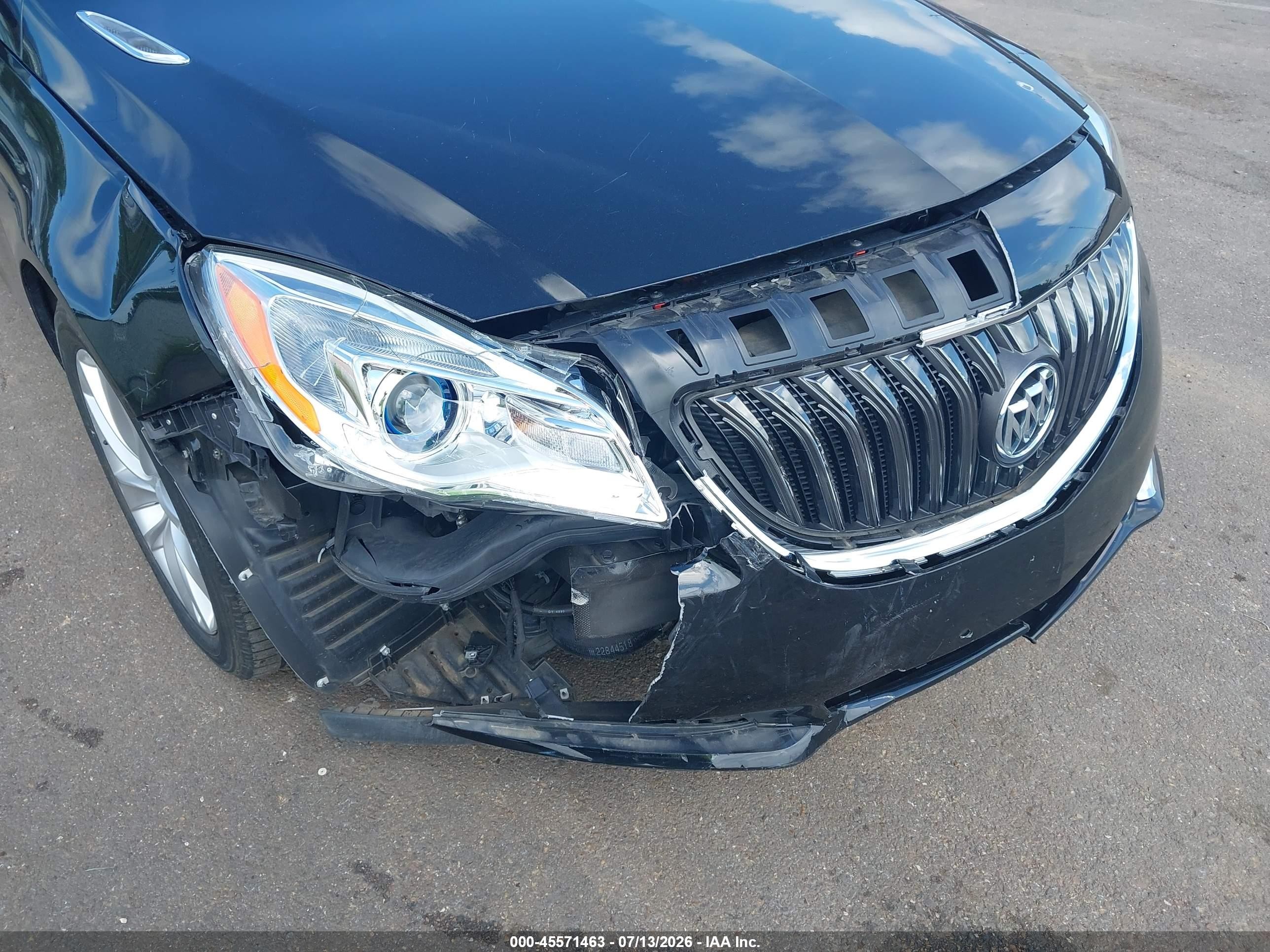 2014 Buick Regal Turbo Black vin: 2G4GK5EX7E9224676