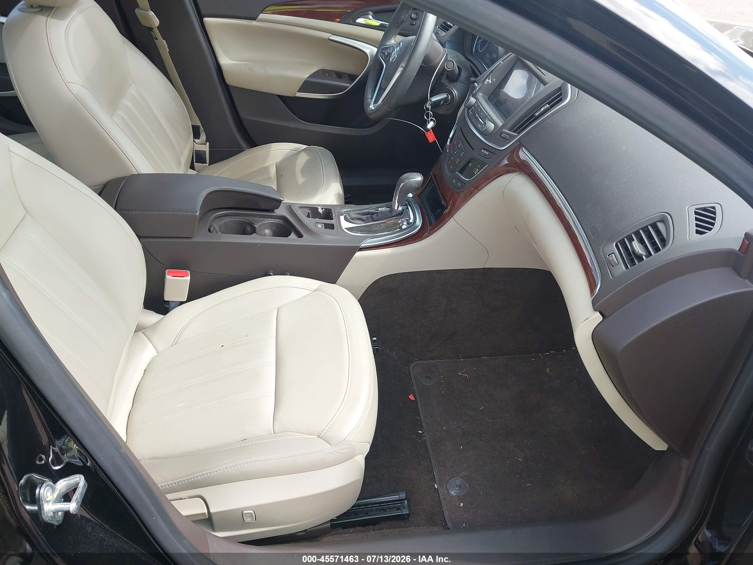 2014 Buick Regal Turbo Black vin: 2G4GK5EX7E9224676