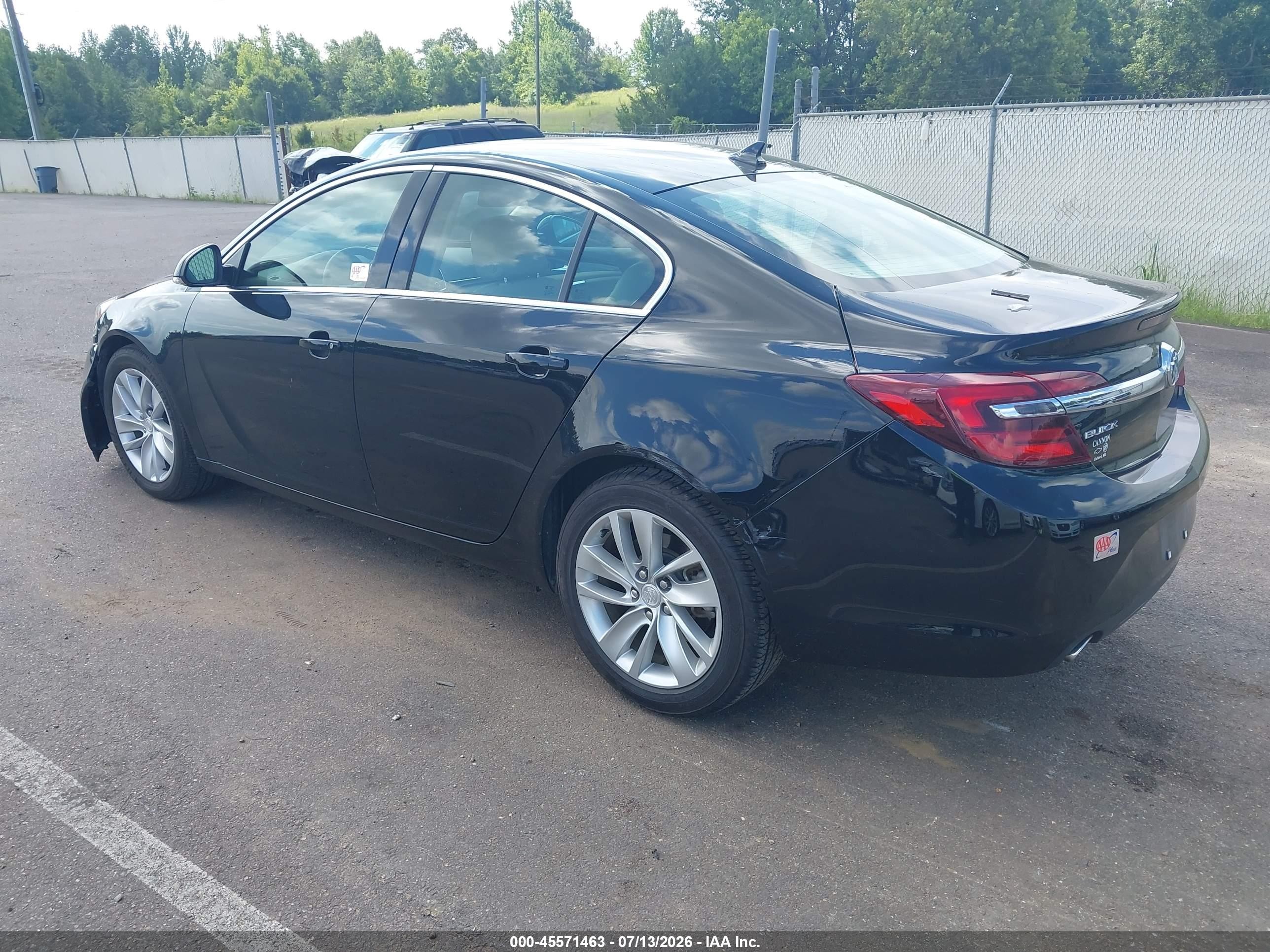 2014 Buick Regal Turbo Black vin: 2G4GK5EX7E9224676