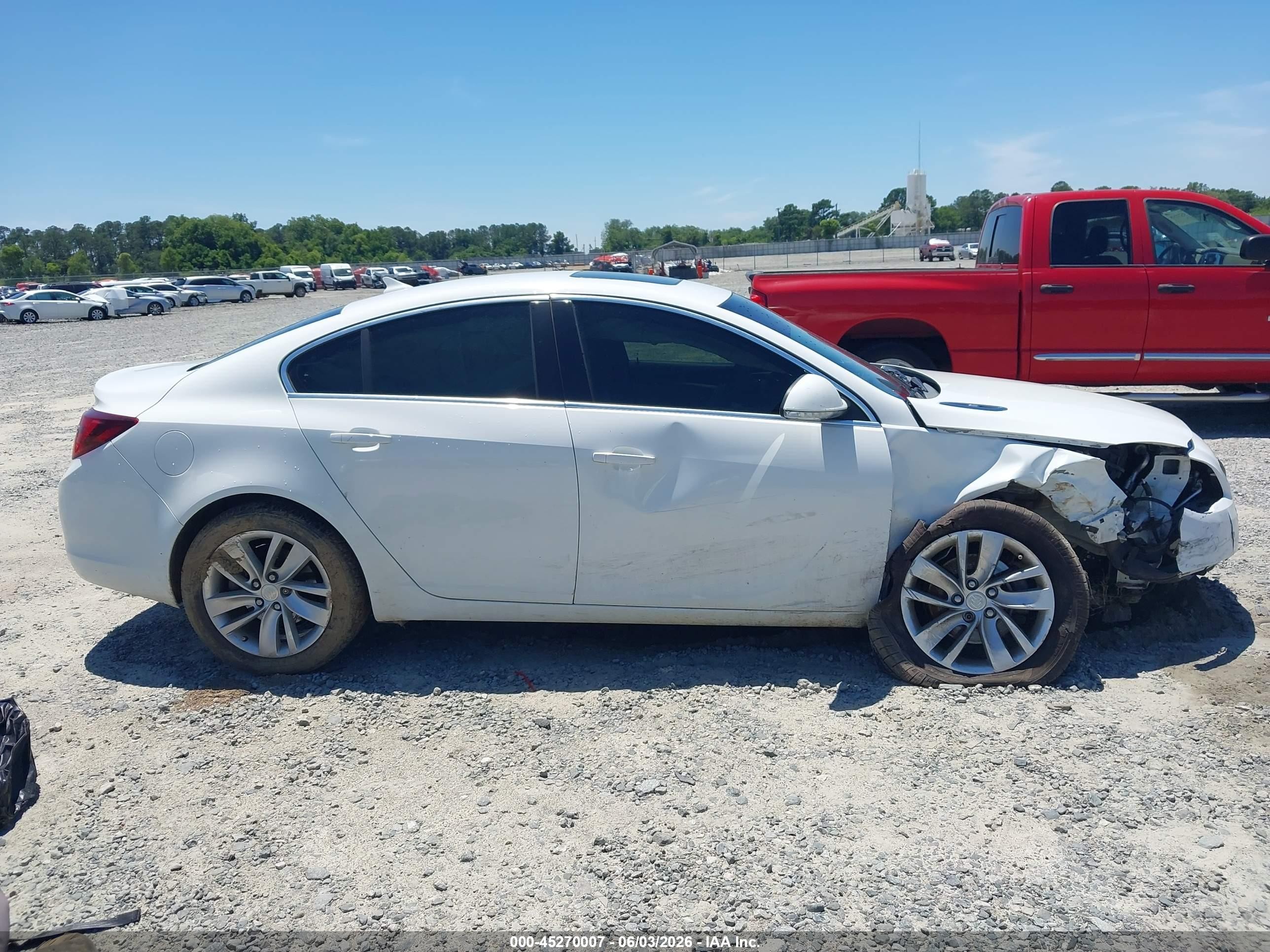 2014 Buick Regal Turbo White vin: 2G4GK5EX7E9268046
