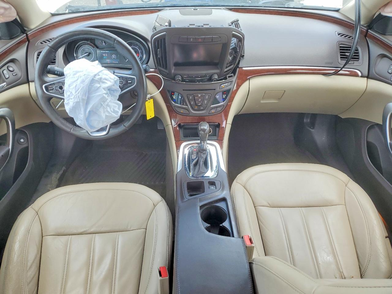 2015 Buick Regal White vin: 2G4GK5EX7F9119508