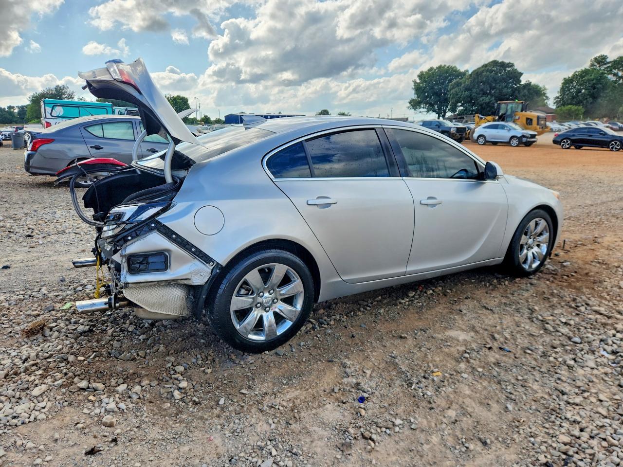 2015 Buick Regal Silver vin: 2G4GK5EX7F9150919