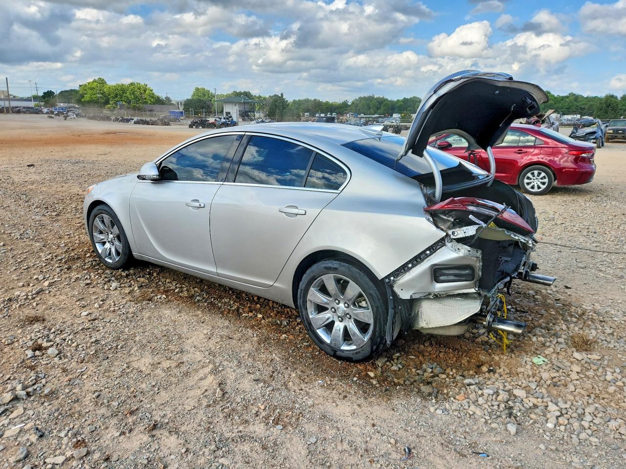 2015 Buick Regal Silver vin: 2G4GK5EX7F9150919