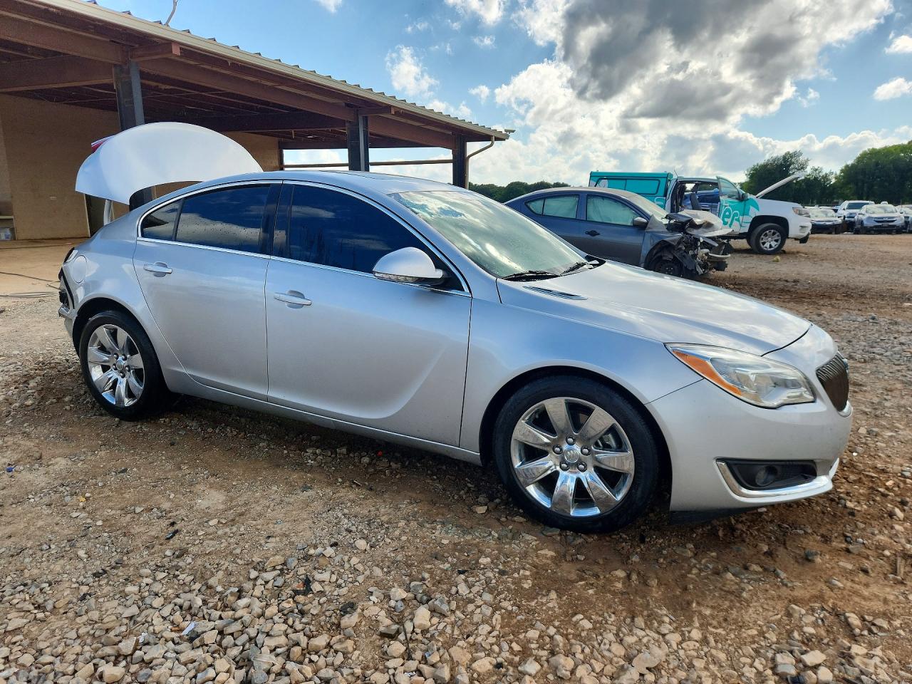 2015 Buick Regal Silver vin: 2G4GK5EX7F9150919
