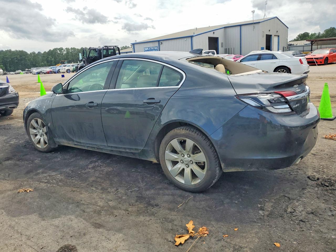 2015 Buick Regal Черный vin: 2G4GK5EX7F9239566