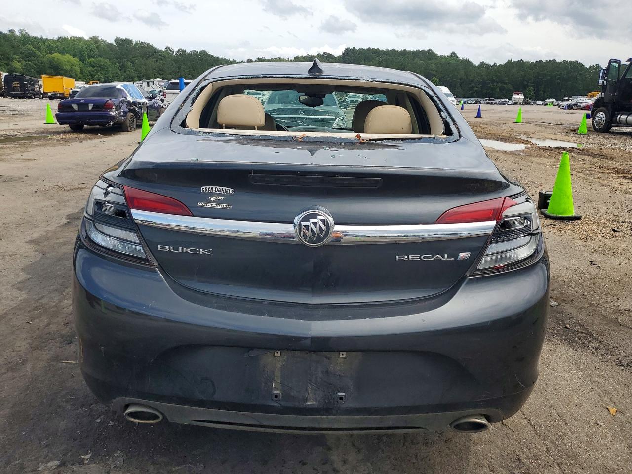 2015 Buick Regal Черный vin: 2G4GK5EX7F9239566