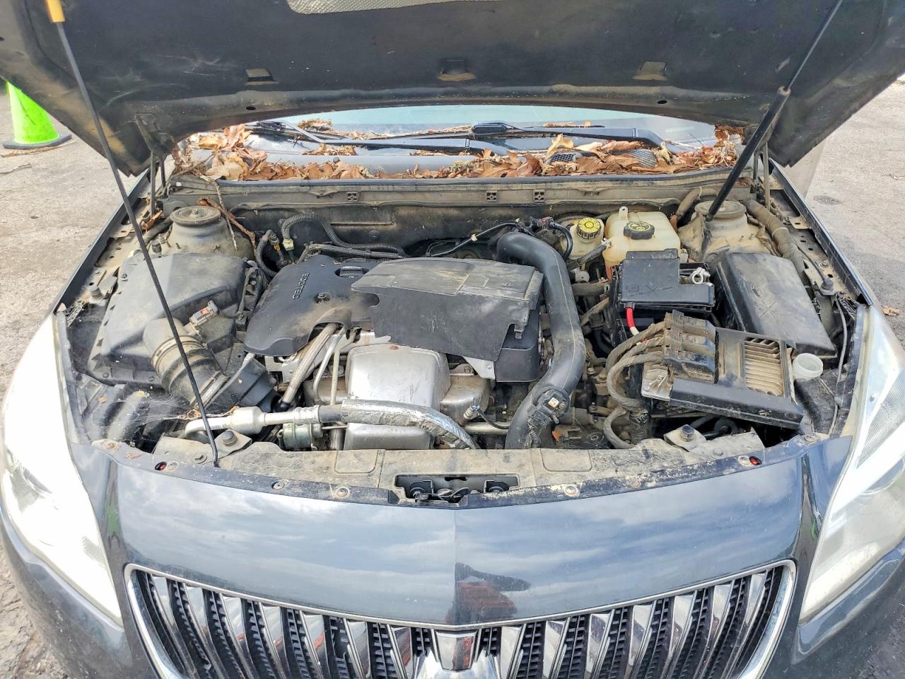 2015 Buick Regal Черный vin: 2G4GK5EX7F9239566