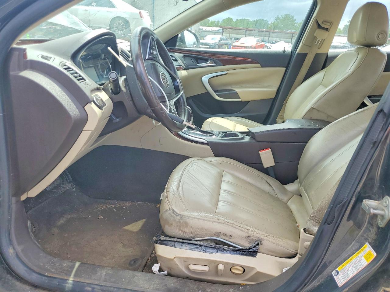 2015 Buick Regal Черный vin: 2G4GK5EX7F9239566