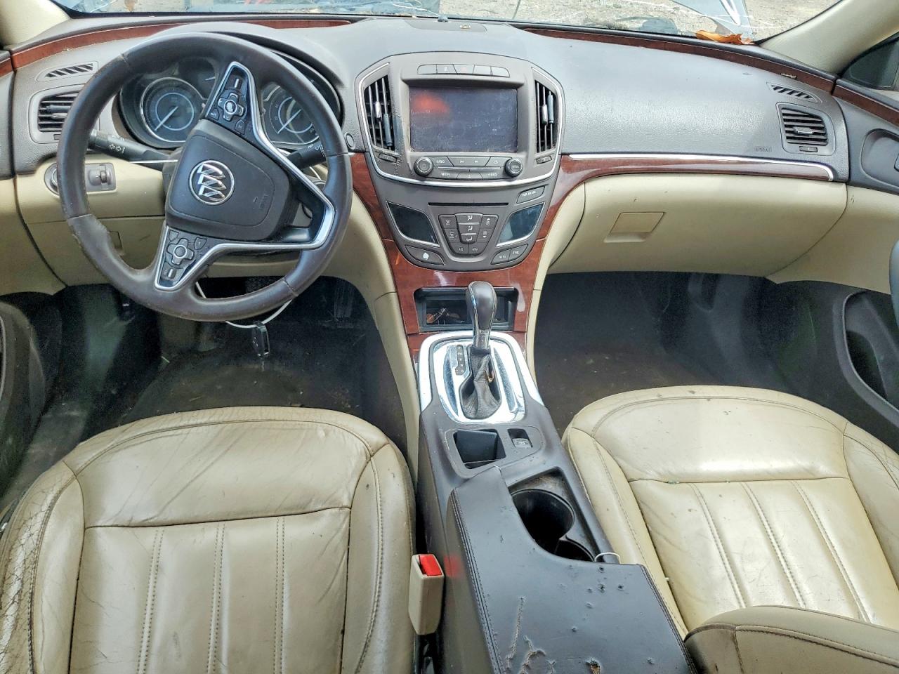 2015 Buick Regal Черный vin: 2G4GK5EX7F9239566