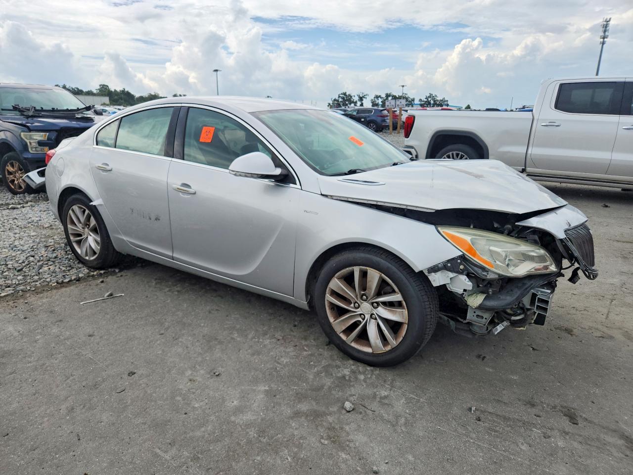 2015 Buick Regal Silver vin: 2G4GK5EX7F9267870