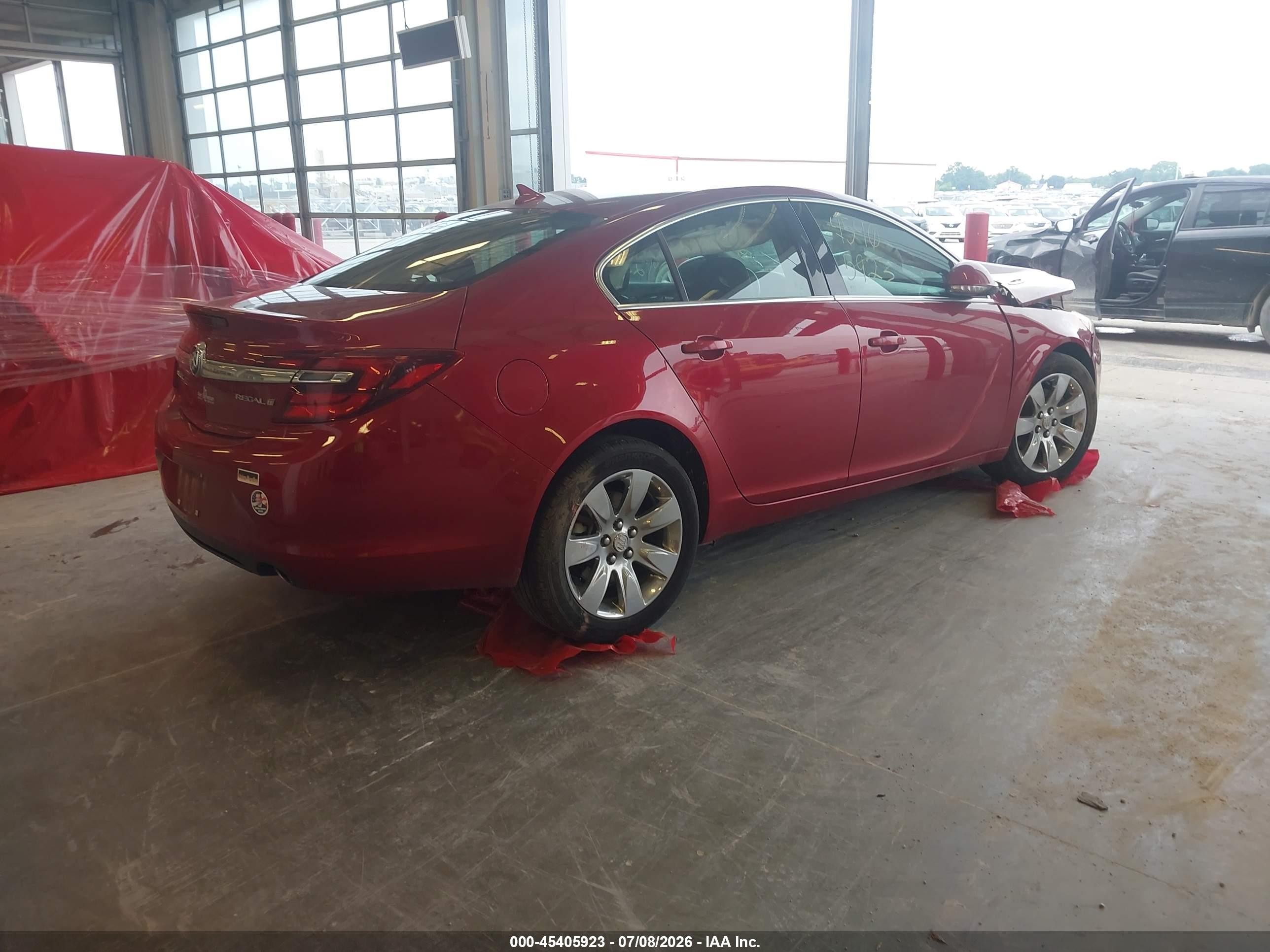 2014 Buick Regal Turbo Red vin: 2G4GK5EX8E9233760